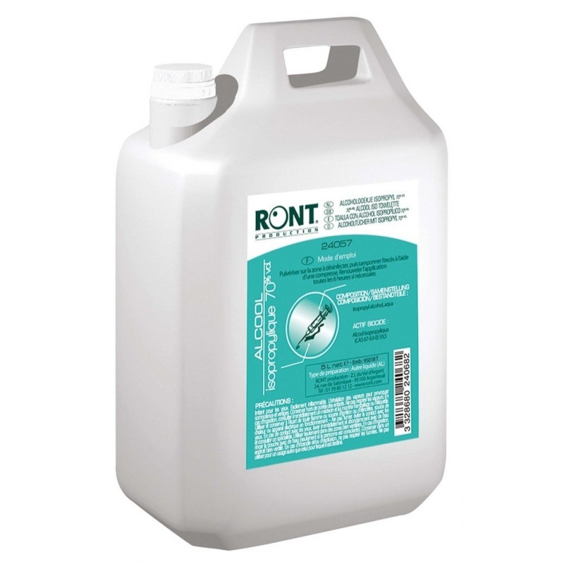DIMEXACT - Alcool isopropylique 70% pour nettoyage (250 ml