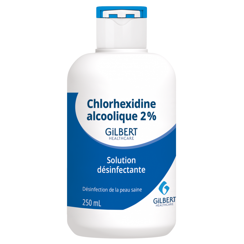Chlorhexidine alcoolique incolore 2%