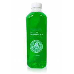 Green soap ALOE TATTOO